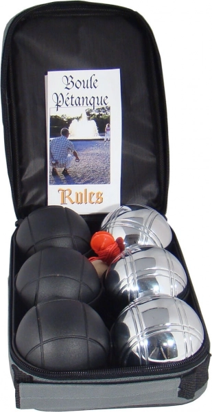 petanque provance sada 6 koulí v pouzdře