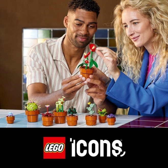 LEGO® Icons 10329 Miniaturní rostliny