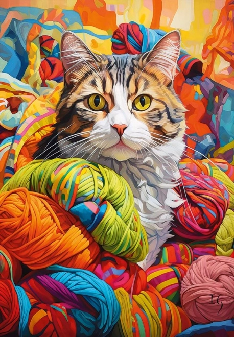 Puzzle Kočičí Vrtochy 500 Dílů