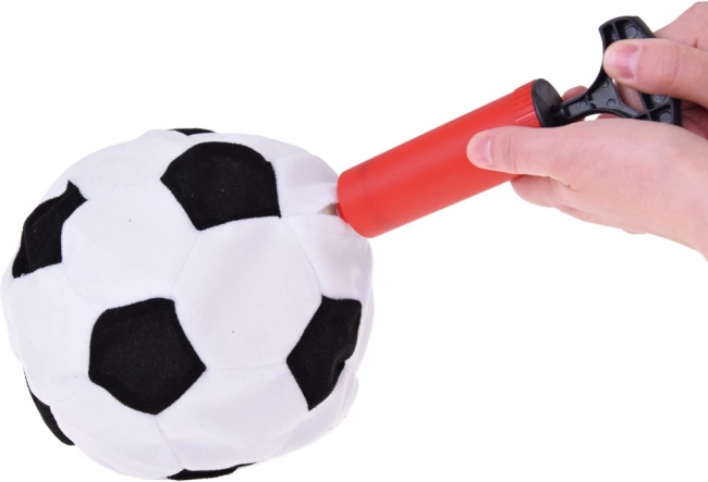 Svítící gumový míč na fotbal měkký