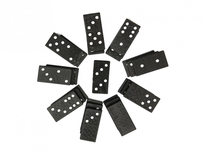 Dřevěné domino v krabici