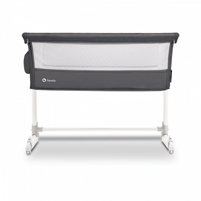 LIONELO Postýlka Theo 3v1 Dark Grey