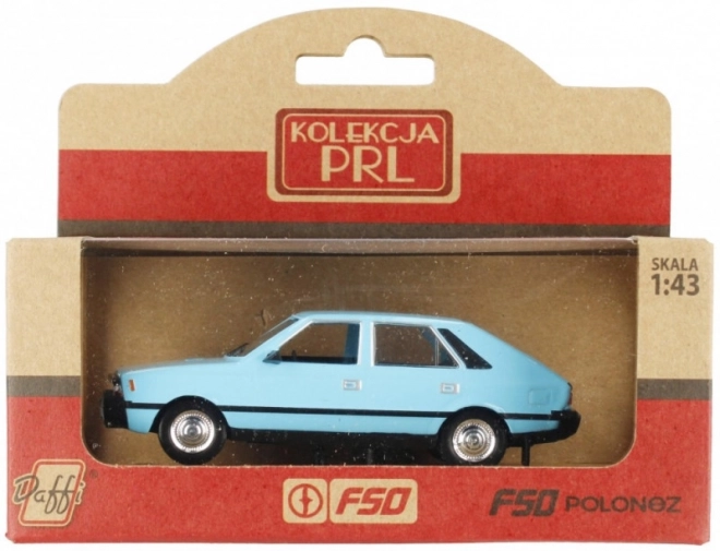 Kovový model FSO POLONEZ 1:43 modrý
