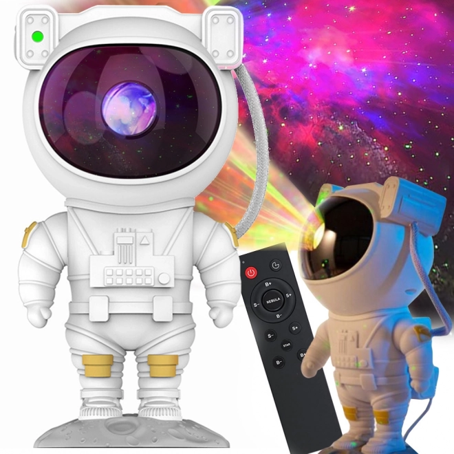 Hvězdný projektor ve tvaru astronauta s dálkovým ovládáním