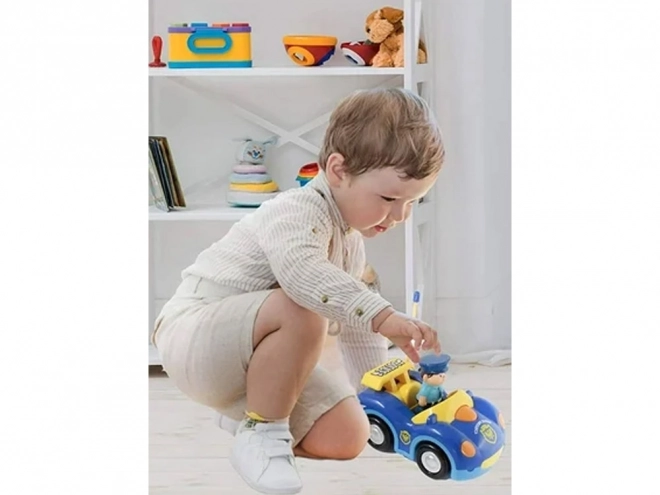 Zábavné zdalně ovládané policejní auto pro děti