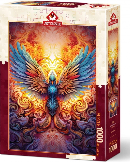 ART PUZZLE Puzzle Barevný Fénix 1000 dílků