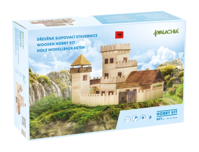 Dřevěná stavebnice Walachia Hrad