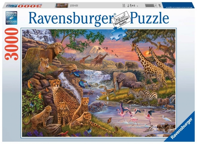 Puzzle 3000 prvků Zvířecí království