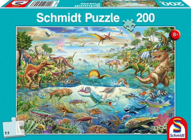 Puzzle Svět dinosaurů