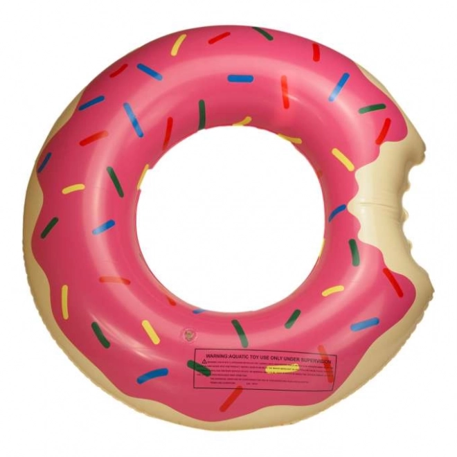 Růžové nafukovací kolo donut 80cm – 80 cm růžový