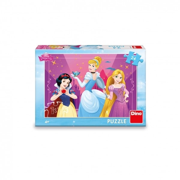 Dino Puzzle Odvážné  princezny 24 dílků