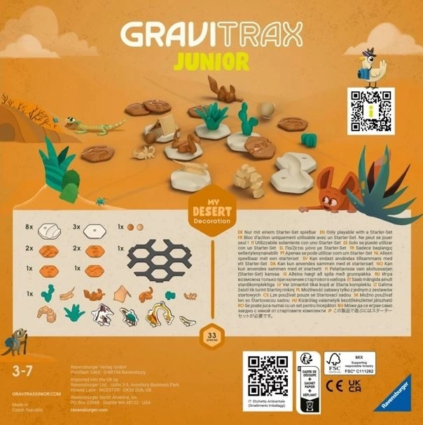 RAVENSBURGER GraviTrax Junior Poušť