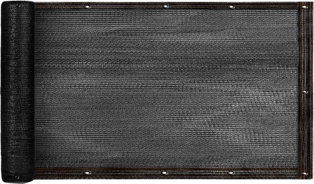 Balkónová clona LUARO s UV ochranou a stahovacími páskami 105x700 cm