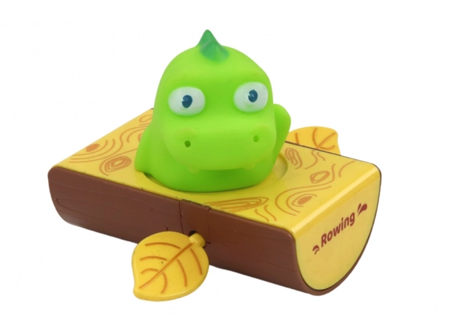 Šroubovací hračka do vany Dinosaur Boat