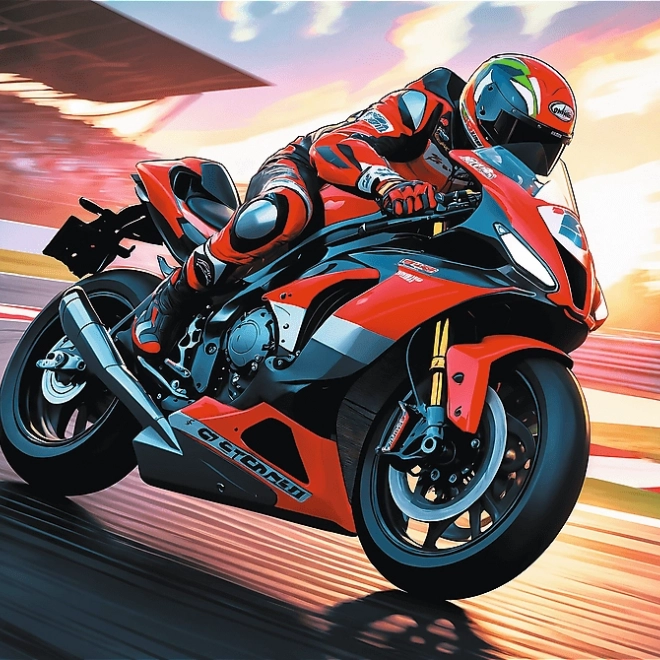 Trefl Puzzle Rychlý Motorkář 100 Dílů