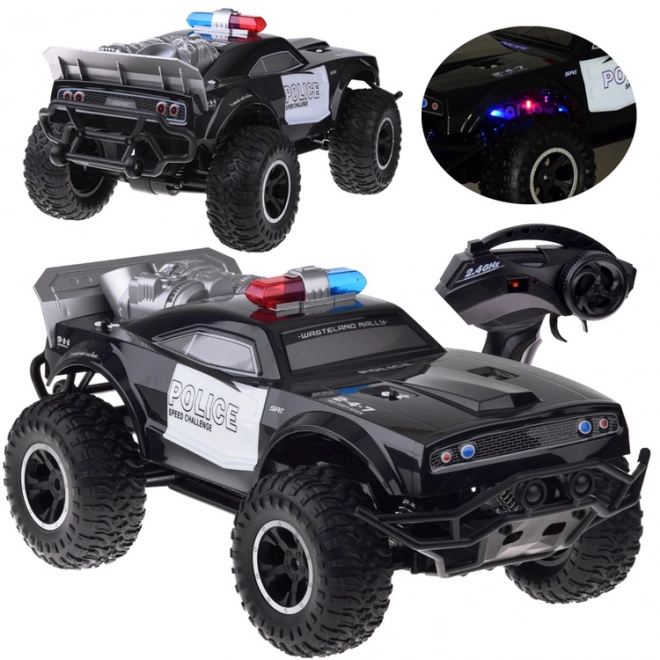 Zdalně řízený monster truck Policie