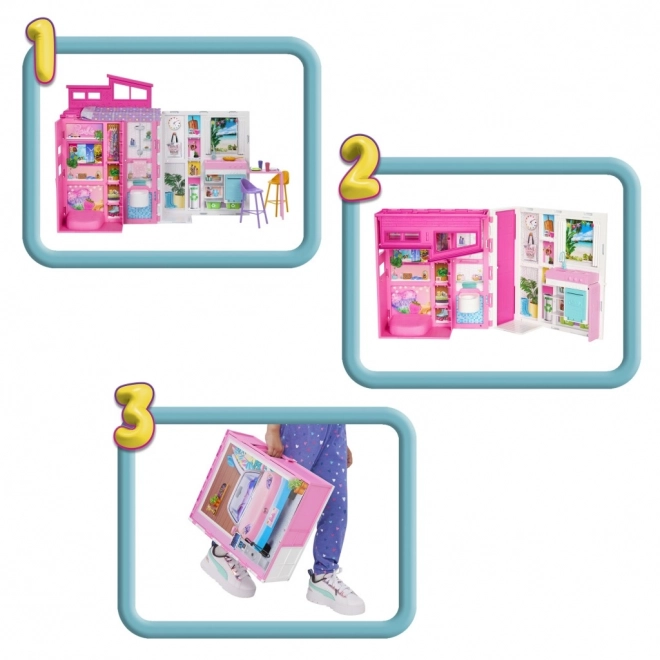 Sada útulného domečku pro panenku Barbie