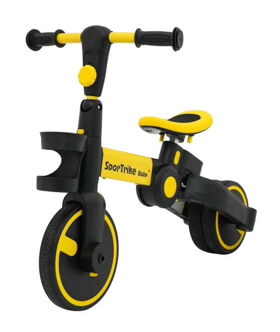 Dětské odrážedlo Happy Bike 3v1 – Žluté