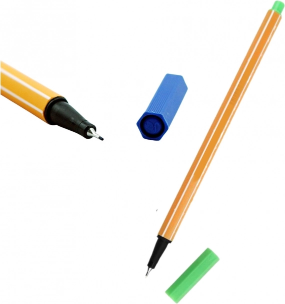 Sada barevných linerů LEAN, šířka 0,4mm, 6 ks