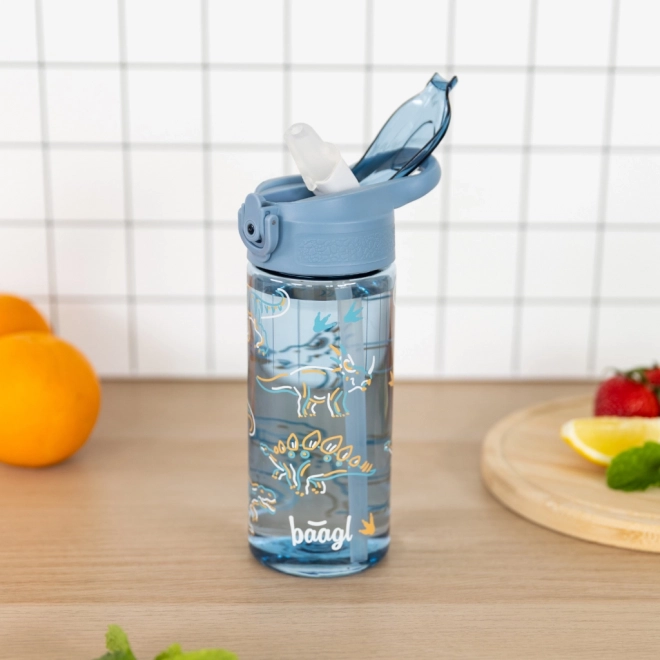 Tritanová láhev na pití s motivem dinosauři BAAGL 500 ml