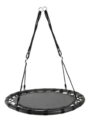 Houpačka vraní hnízdo 100 cm černá