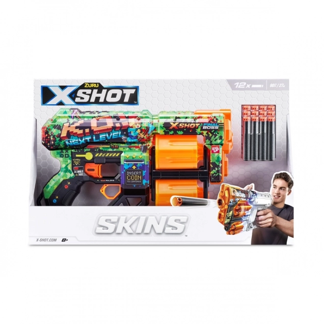 Wystřelovací pistole X-Shot Skins Dread s 12 šipkami, verze B