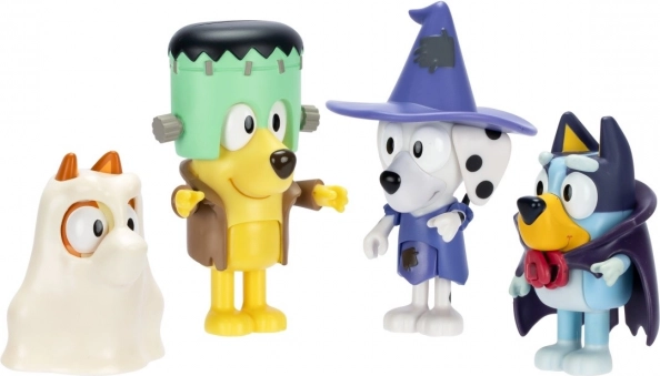 Figurky Bluey - Ples v Přestrojení 4-pack
