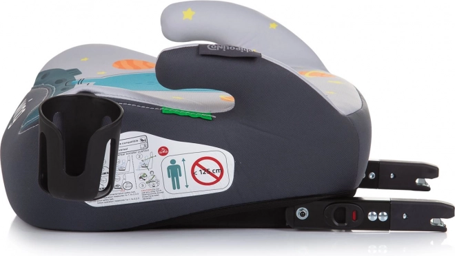 CHIPOLINO Podsedák Wing i-Size 125-150cm Isofix – Space Dino