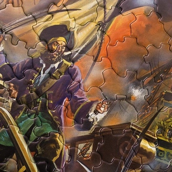 Puzzle Piráti 85 dílků od LARSEN