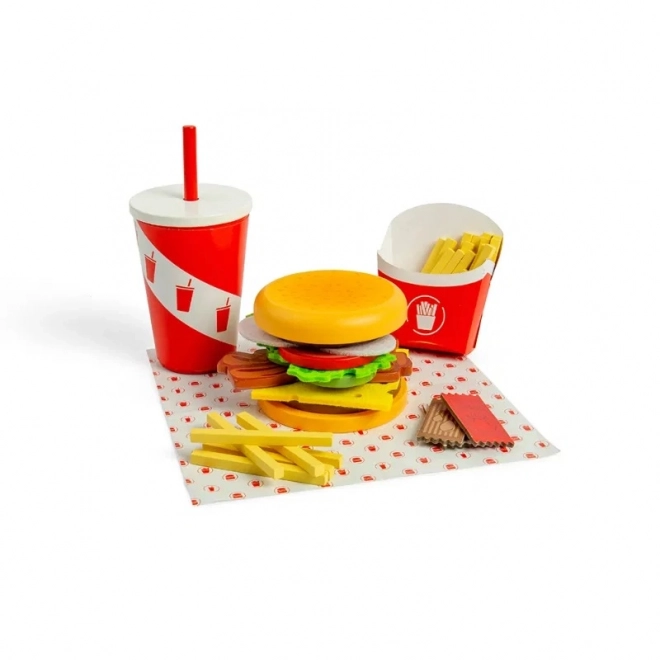 Sada burger a hranolky pro děti
