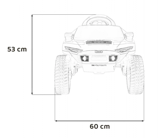 Audi RSQ E-TRON vozidlo Šedá