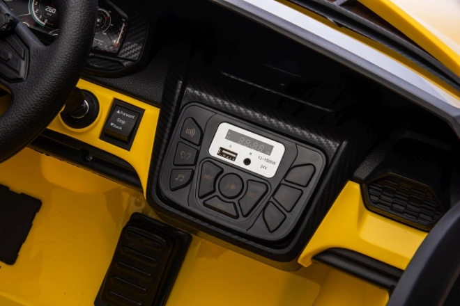 Žluté auto Lamborghini Revuelto XL