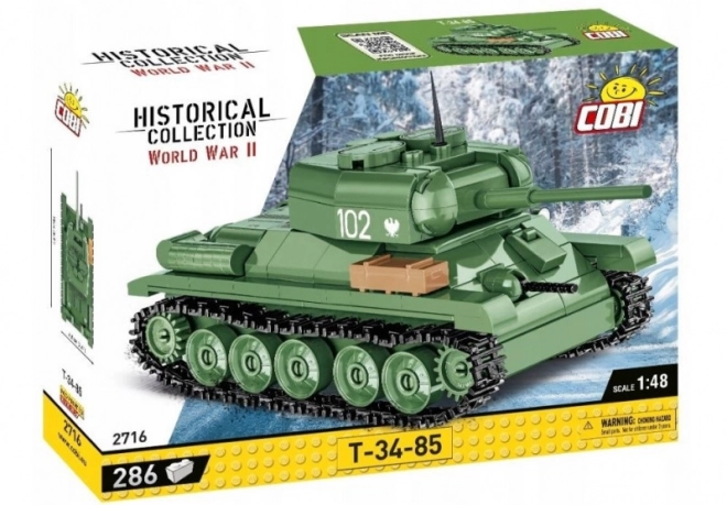 Stavebnice T-34-85 WWII