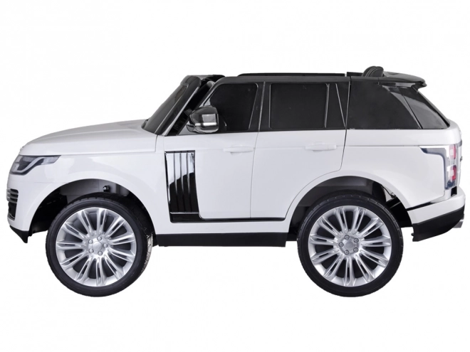 Autíčko na akumulátor pro dvě děti Range Rover – Bílá