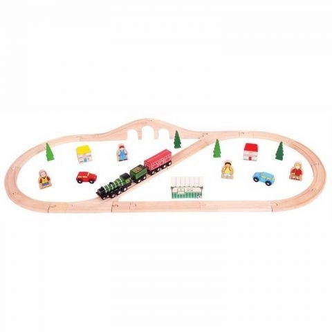 Dřevěná vláčkodráha Flying Scotsman