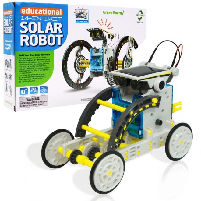 Solární robotická stavebnice 14v1