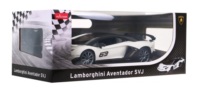 Lamborghini Aventador SVJ RASTAR 1:14 na dálkové ovládání + dálkové ovládání 2,4 GHz