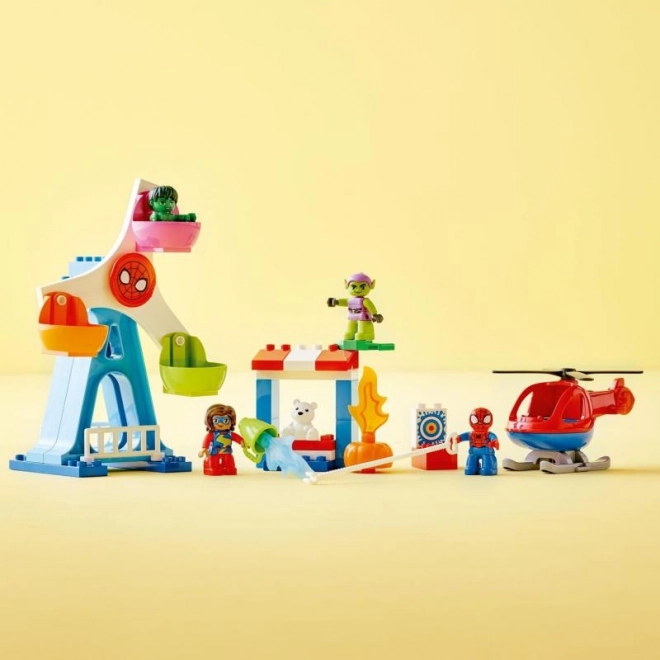 LEGO DUPLO Super Heroes - Spider-Man a přátelé ve veselém městě 10963 Dobrodružství na pouti