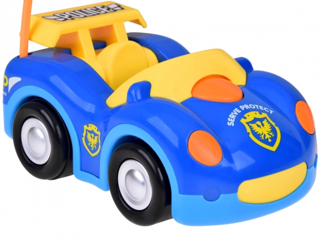 Zábavné zdalně ovládané policejní auto pro děti