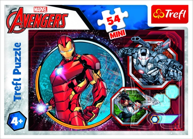 Minipuzzle Avengers 54 dílků v krabičce