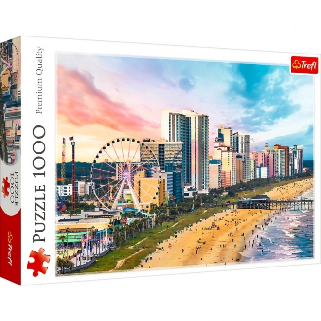 Puzzle 1000 prvků Pláž Myrtle Kalifornie USA
