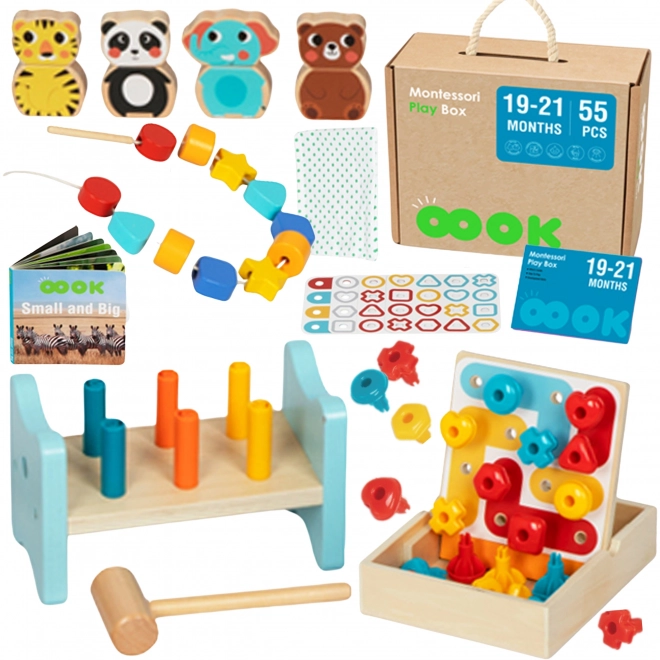 Edukační montessori box TOOKY TOY XXL 7v1