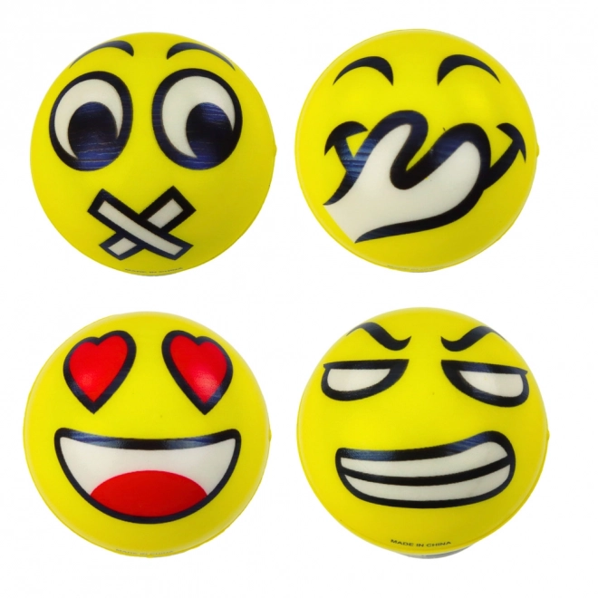 Antistresový míček s emotikonem 6 cm