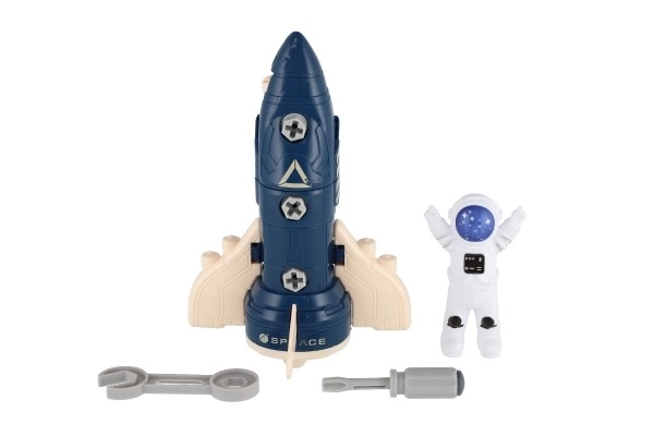 Šroubovací vesmírná raketa s doplňky