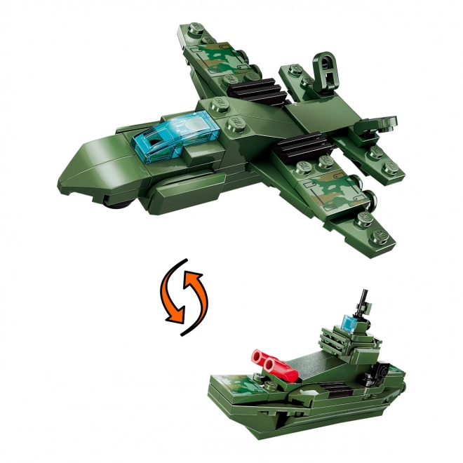 Stavebnice Qman War-Spirit Kolový Tank