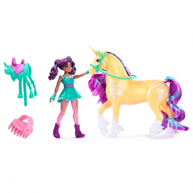 Figurky Ava a Leaf z Unicorn Academy