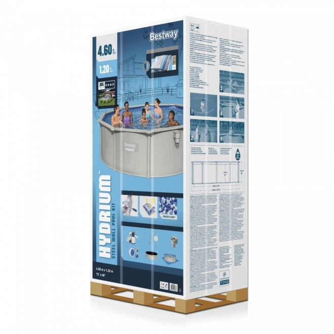 Kruhový bazén Bestway Hydrium 460x120 cm s pískovou pumpou