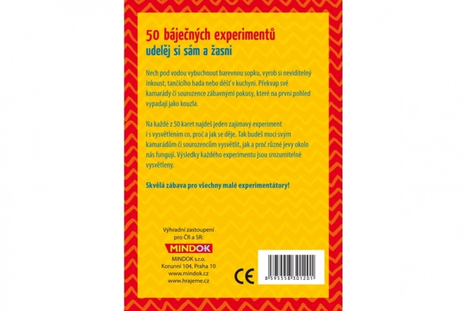 50 báječných experimentů pro děti