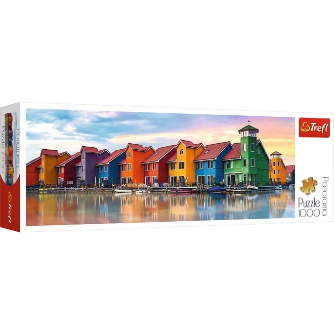 Panoramatické puzzle 1000 dílků Groningen Holandsko