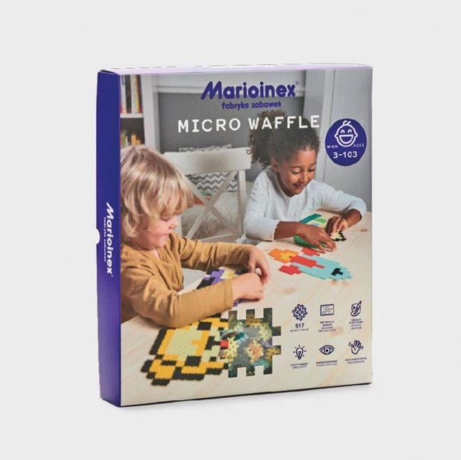 Kreativní stavebnice Micro Waffle 517 ks